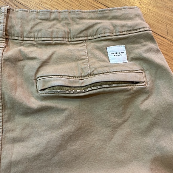 AMERICAN EAGLE Tech Twill Men’s Khaki Shorts Size 30 - Picture 10 of 10